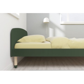 DOTS – SINGLE BED – DEEP GREEN