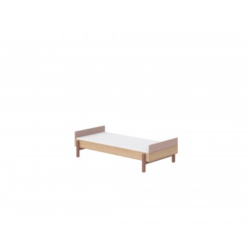 POPSICLE – SINGLE BED W. HEAD AND FOOT BOARD – CHERRY