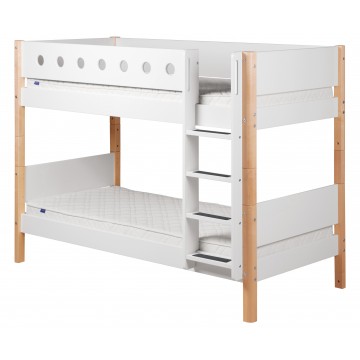 WHITE – BUNK BED – CLEAR LACQUER / WHITE