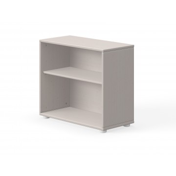 BOOKCASE WITH 1 SHELF AND WALL MOUNT - GREY WASHED