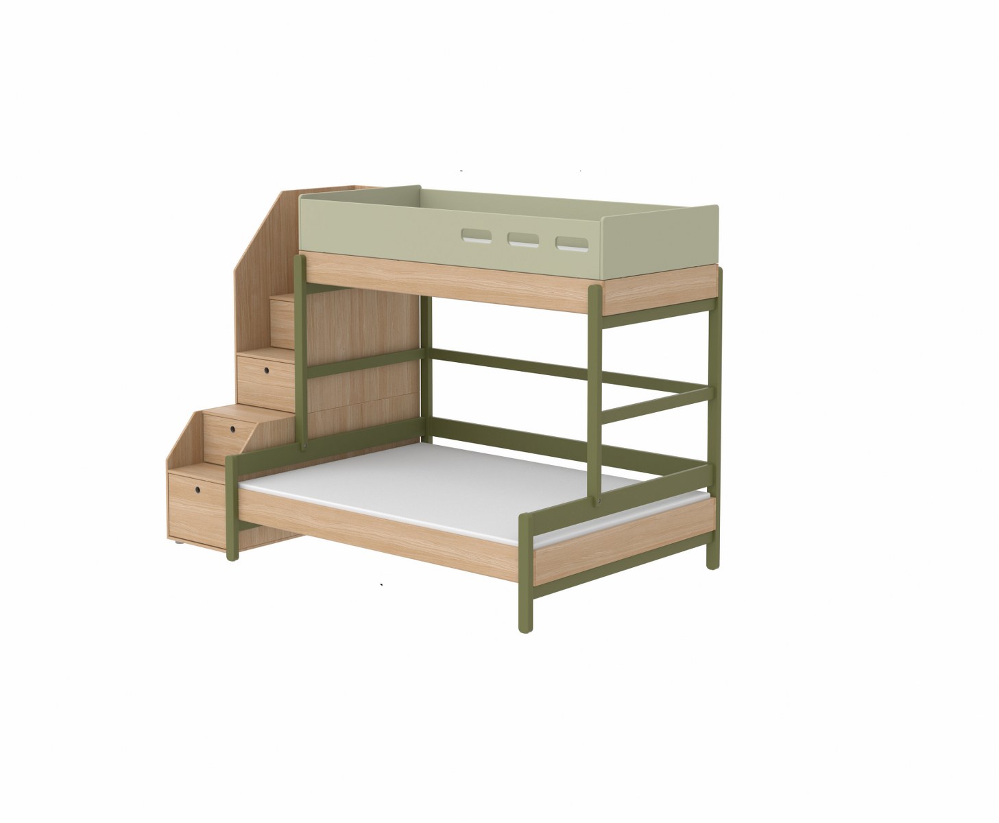 Popsicle Family Bed W Storage, Popsicle Furniture Bunk Bed